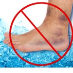 Three is little to NO science regarding icing for running injuries