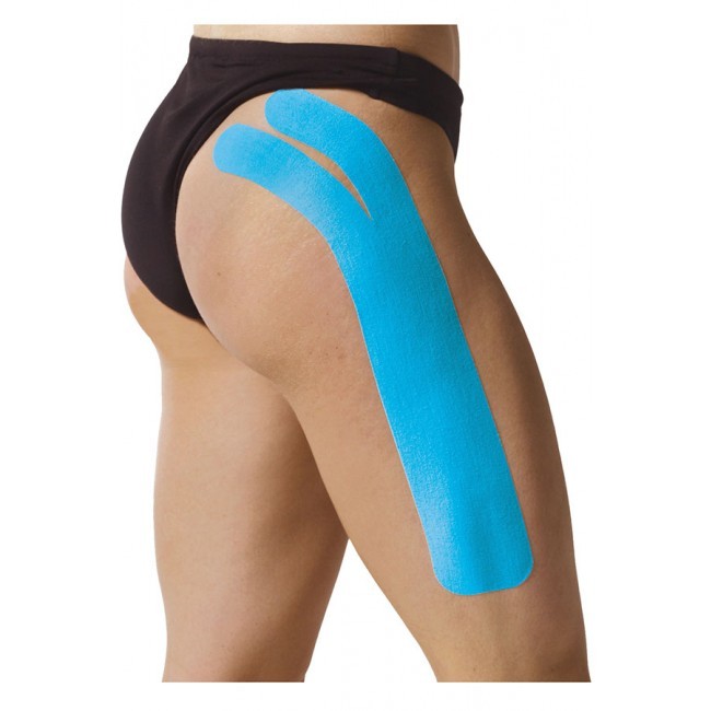 Kinesiotaping or Rocktaping can be effective when combined with compression strap